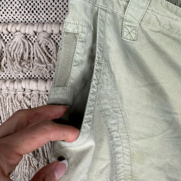 Anthropologie Tactical Utility Cargo Mid Rise Cotton Pants (Size 27) - Picture 8 of 11